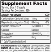 Enzymedica, Immune Defense, Regular Strength, Proteolytic Enzymes for Immune Support, 120 Count